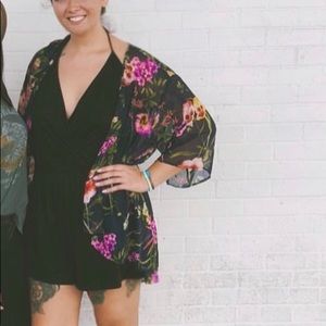 NEW ASOS Halterneck Romper with Wrap Front!